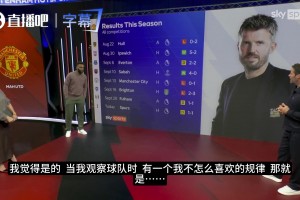 天空体育嘉宾：热刺比曼联多跑了5公里，蒂勒曼斯和梅努缺少活力